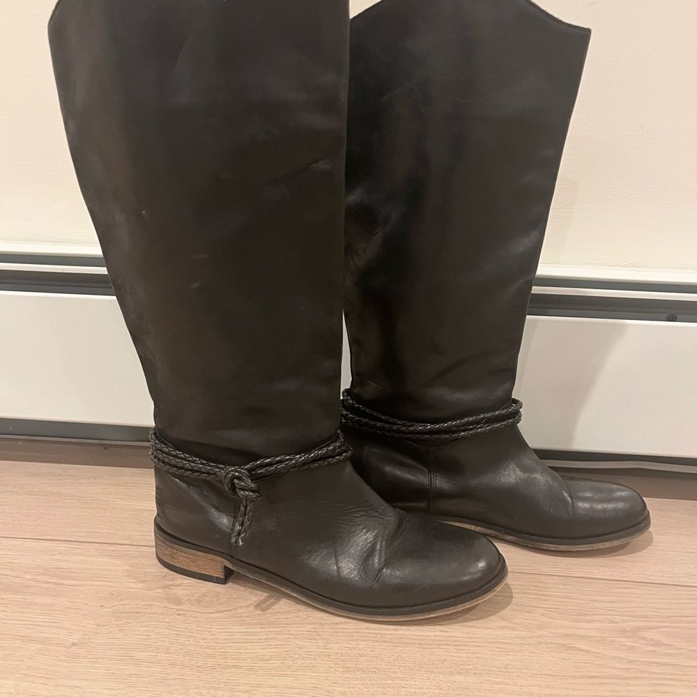 Osvaldo 1956 rare leather boots women’s size 6.5 (36.5 UK) - Picture 2 of 8
